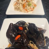 Soy noodle salad & wood ear mushrooms   at Din Tai Fung in New York City