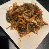 Bean curd and seaweed salad  at Din Tai Fung in New York City