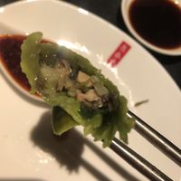 Vegan dumpling   at Din Tai Fung in New York City