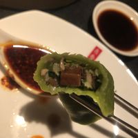 Vegan dumpling , their vegan dumpling has a milk taste not sure why   at Din Tai Fung in New York City