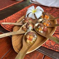 End of meal refresherr  at Let's Sea in Hua Hin