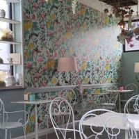 Inner view at Molinari & West Bakery Cafè in Cuveglio