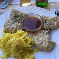 vegetable giao zi  at Konfuzius China Restaurant in Graz