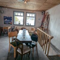 Plenty of seating upstairs at Gisli Eirikur Helgi Kaffihûs Bakkabrædra in Dalvik