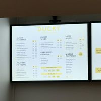 Menu  at Ducky Bubble Tea & More in Helsinki