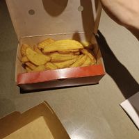 Rita's fries at Rita Burger in Lleida