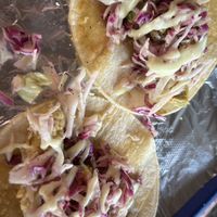 Fried avocado   at Totally Taco in Roatan