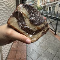Platano Banana Cacoa Bread  at ITACA - Cocina Botanica in Granada