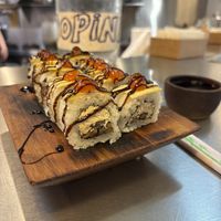 Jenga sushi rolls  at Let It V - Manduca in Buenos Aires