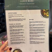 Disregard what it says at the top  This is not just the Lunch Menu.   at Let It V - Manduca in Buenos Aires