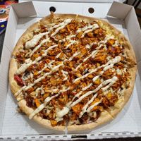 BBQ jackfruit vegan at Rockingham Gourmet Pizza in Rockingham