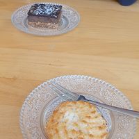 Dessert, de short bread was top! at Enig Alternatief in Arnhem