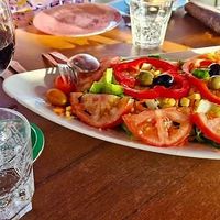 Mixed salad at El Patio in Fuerteventura