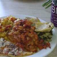 nomnom buffet variety for the win! at 108 in Ljubljana