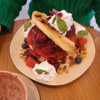 Pancakes at Brunchit in Barcelona