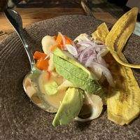 Vegan Ceviches  at Warike Restobar in Santa Rosa