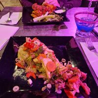 Vegan bowl at Femme Bar in Worcester