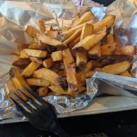 Fries at Olive U Mediterranean Grill in Delray Beach