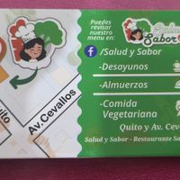 Near quito and Av. Cevallos at Salud y Sabor Restaurant Saludable in Ambato
