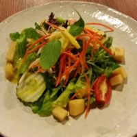 Salad at GreenWoods Raw Cafe in Kowloon