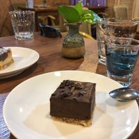 Raw Cake - chocolate and coffee at GreenWoods Raw Cafe in Kowloon