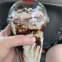 Chocolate mint shake  at Donut Friend - Highland Park in Los Angeles