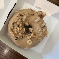 Banana peanut butter pecan donut  at Donut Friend - Highland Park in Los Angeles