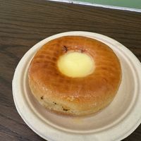 Créme brûlée donut   at Donut Friend - Highland Park in Los Angeles