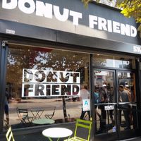 view from outside at Donut Friend - Highland Park in Los Angeles