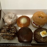 Lemon poppy seed, creme brulee, strawberry shortcake, samoa, Boston cream, s'mores at Donut Friend - Highland Park in Los Angeles