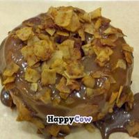 Vegan Bacon 182 with coconut bacon. at Donut Friend - Highland Park in Los Angeles