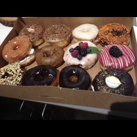 Dozen babes at Donut Friend - Highland Park in Los Angeles