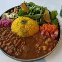 Curry at and S organic in Fukuoka