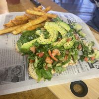 Veggie sandwich- comes with side option   at RegalBurg Deli in Walsenburg