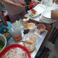 The kitchen at Quán Chay 101 in Ho Chi Minh City