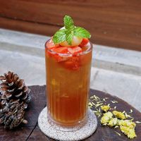 Perfect tea at Alaha Coffee & Fusion Vegetarian Cuisine in Hoi An