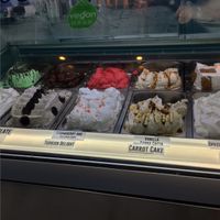 Few of the flavours. All vegan! at Gelato Blue in Newtown