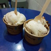 Sesame and tiramisu at Gelato Blue in Newtown