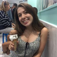 Choc hazelnut and cookies & cream💜 at Gelato Blue in Newtown