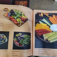 Menu at Ararat Tavern in Yerevan