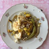 ‘Bistecca’ di cavolfiore  at Trattoria Il Ristoro Delle Rane & Ranokkio in Milan