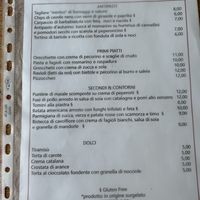 Menu on october 2024  at Trattoria Il Ristoro Delle Rane & Ranokkio in Milan