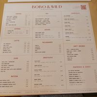 Drinks at Bobo & Wild - East Village in East London