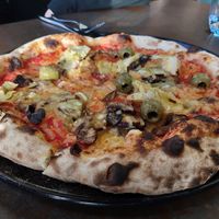Vegan Capri Pizza  at The Italian Sul Lago in Milton Keynes