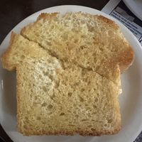 Vegan garlic bread.   at Old Hamlin Restaurant in Ludington