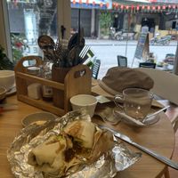 veggie burrito  at LIKE COFFEE - Happy Garden in Cat Ba