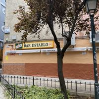 You can also sit outside.  at Bar Establo in Granada