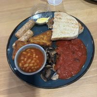 Full Vegan Breakfast   at Morrisons Cafe in Scarborough
