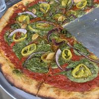 Vegan pie(designated vegan on the menu)  at Far East Steakhouse in St Croix