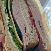 Sandwich Lyoner style  at Die Vegane Fleischerei in Berlin